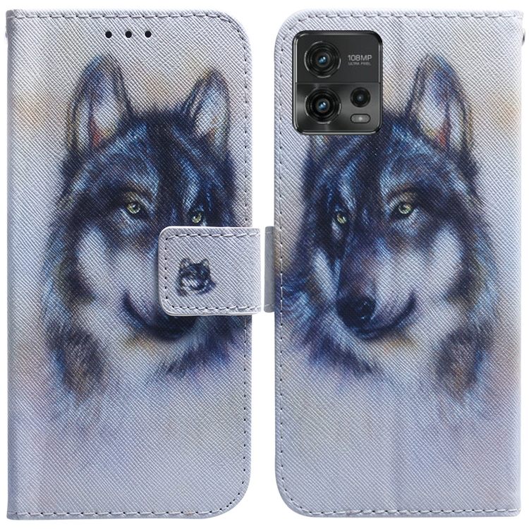 ART pénztárca borító Motorola Moto G72 WOLF akciós termékkép 1