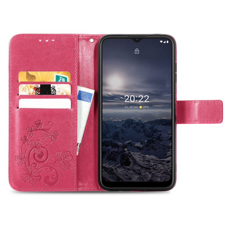 ART pénztárcavédő Nokia G11 / G21 FLOWERS sötét rózsaszín termék 2. képe