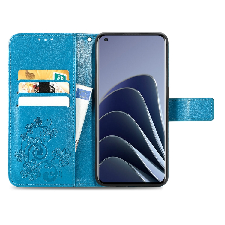 ART Wallet tok OnePlus 10 Pro 5G FLOWERS kék termék 2. képe