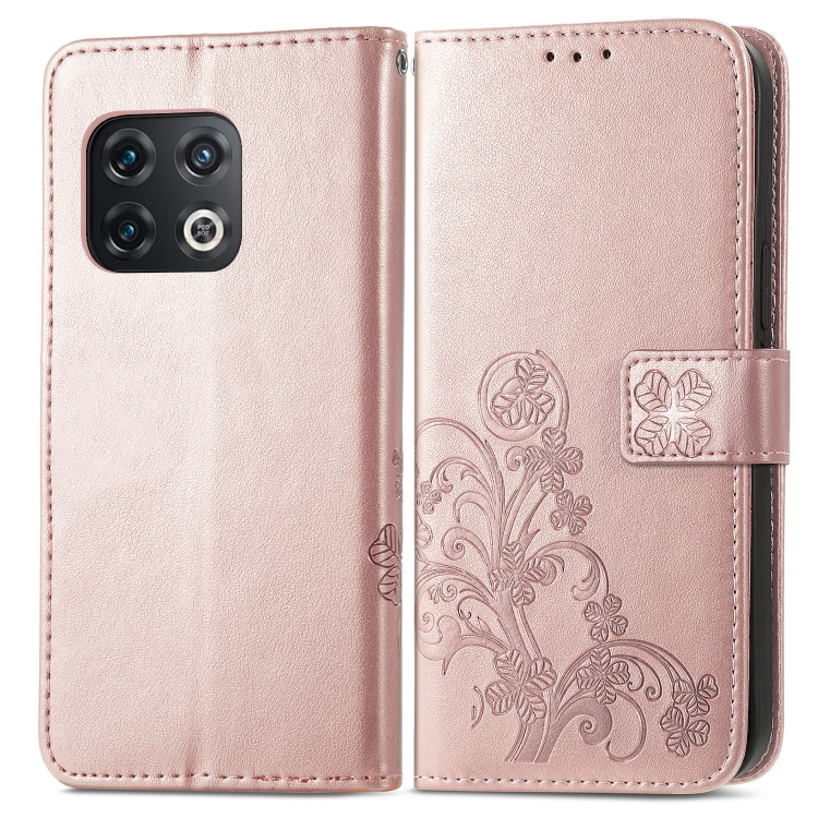 ART Wallet tok OnePlus 10 Pro 5G FLOWERS világos rózsaszín akciós termékkép 1