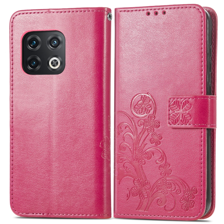 ART Wallet tok OnePlus 10 Pro 5G FLOWERS sötét rózsaszín akciós termékkép 1