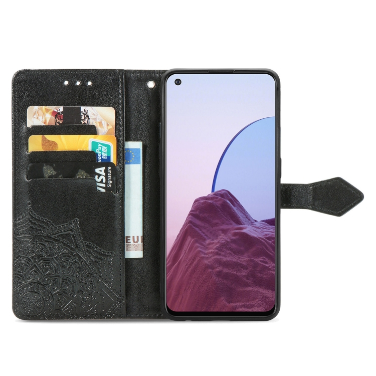 ART Pénztárca huzat OnePlus Nord N20 5G ORNAMENT fekete termék 2. képe