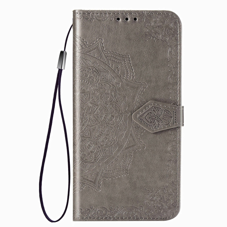 ART Pénztárcahuzat OPPO A52 ORNAMENT szürke termék 2. képe