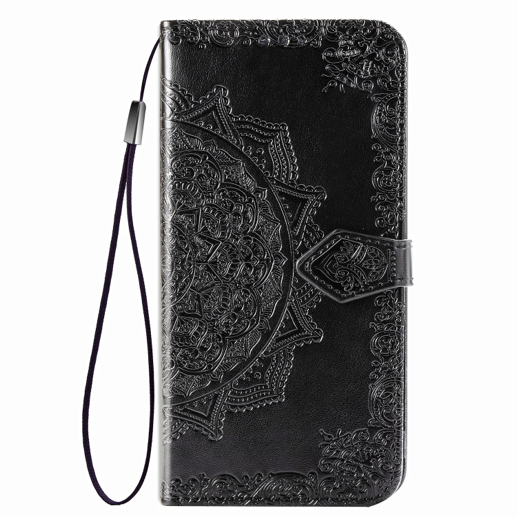 ART Pénztárcahuzat OPPO A52 ORNAMENT fekete termék 2. képe