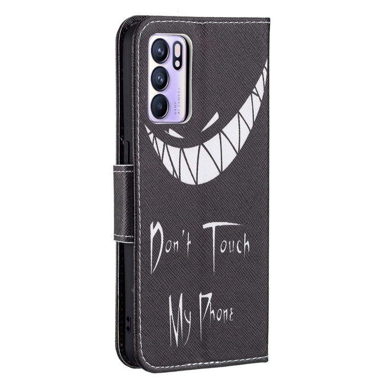 ART pénztárca borító Oppo Reno6 5G DON´T TOUCH ME termék 2. képe