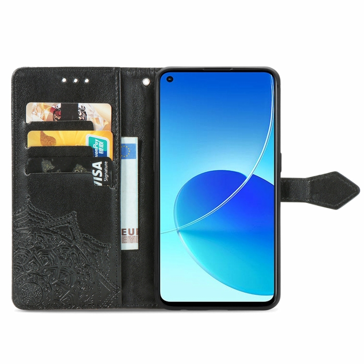 ART pénztárcavédő Oppo Reno6 Z ORNAMENT fekete termék 2. képe