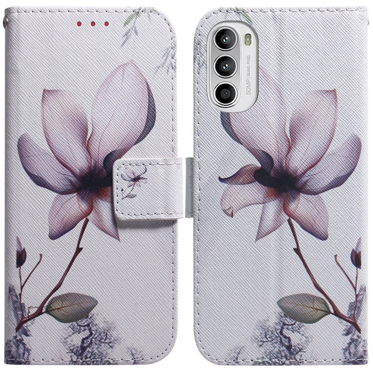 ART pénztárcahuzat Motorola Moto G52 FLOWER készülékhez akciós termékkép 1