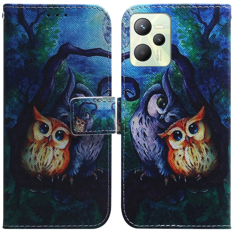 ART pénztárca borító Realme C35 OWL-hoz akciós termékkép 1