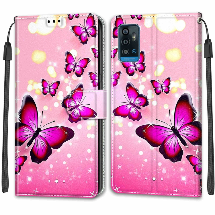 ART pénztárcahuzat a ZTE Blade A71 2020 BUTTERFLIES akciós termékkép 1