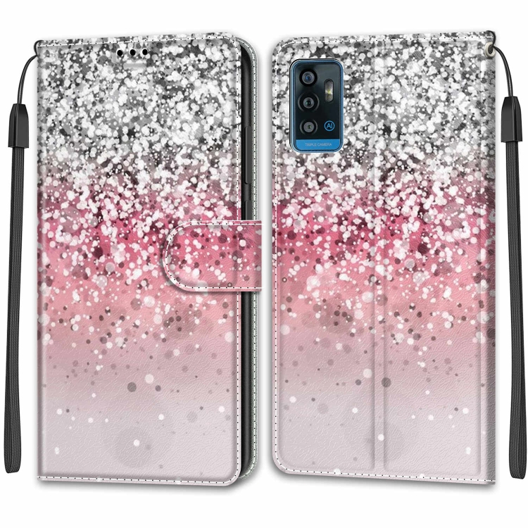 ART pénztárcavédő a ZTE Blade A71 2020 PINK GLITTER készülékhez akciós termékkép 1