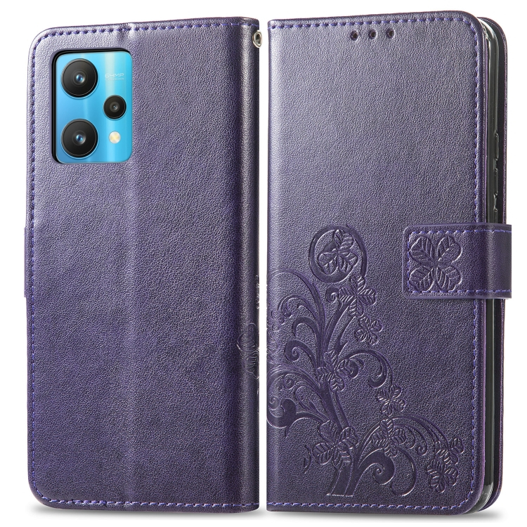 ART pénztárca borító Realme 9 Pro / Realme 9 5G FLOWERS lila akciós termékkép 1