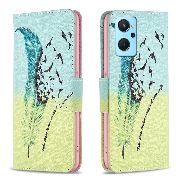 ART Pénztárca borító Realme 9i FEATHER akciós termékkép 1