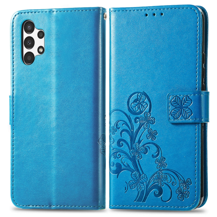ART Wallet tok Samsung Galaxy A13 FLOWERS kék akciós termékkép 1