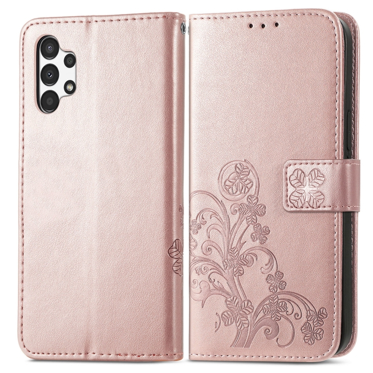 ART Wallet tok Samsung Galaxy A13 FLOWERS világos rózsaszín akciós termékkép 1