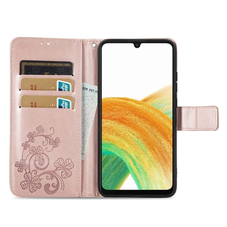 ART Wallet tok Samsung Galaxy A13 FLOWERS világos rózsaszín termék 2. képe