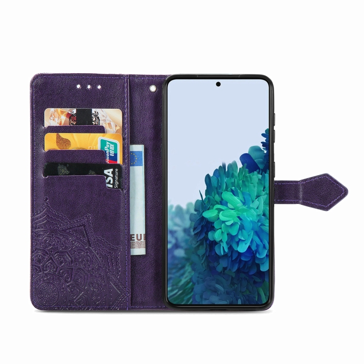 ART Samsung Galaxy S22 Plus 5G ORNAMENT pénztárca lila termék 2. képe
