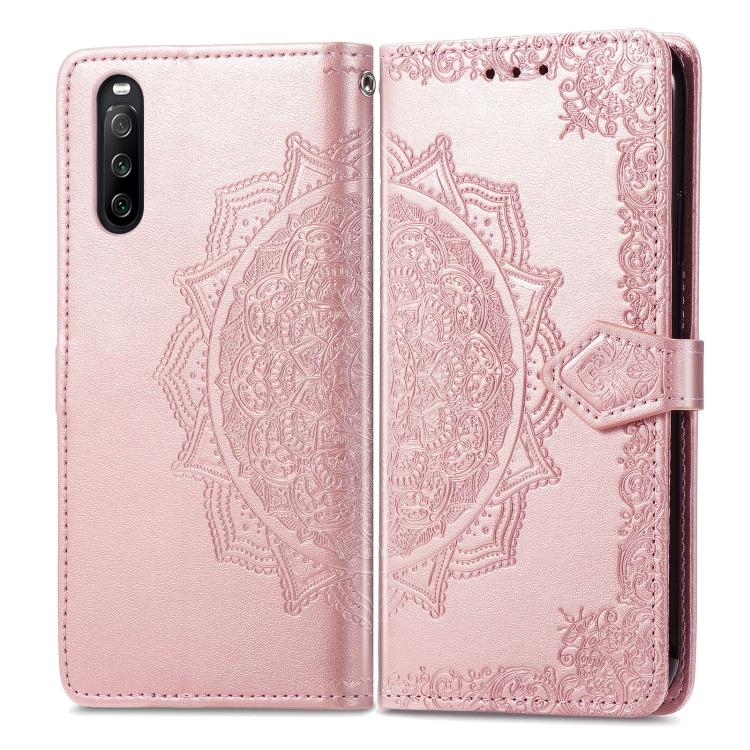 ART Pénztárcahuzat Sony Xperia 1 III ORNAMENT rózsaszín akciós termékkép 1