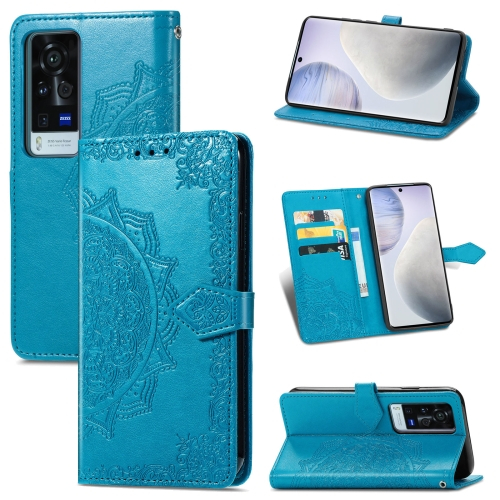 ART Pénztárca borító vivo X60 Pro 5G ORNAMENT kék termék 2. képe