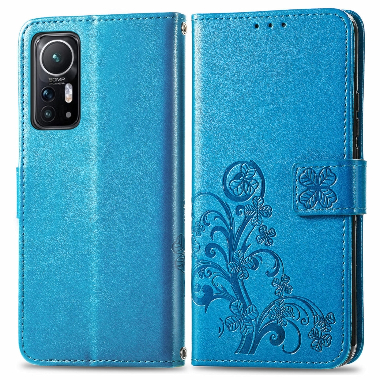 Pénztárcahuzat ART 12 / Xiaomi Xiaomi FLOWERS kék akciós termékkép 1