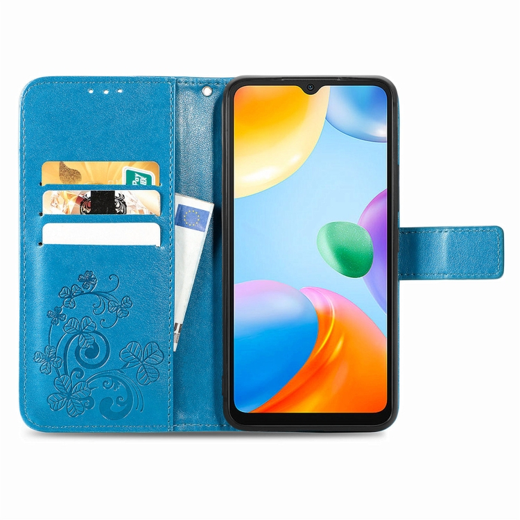 ART pénztárca huzat Xiaomi Redmi 10C FLOWERS kék termék 2. képe
