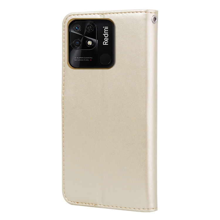 ART pénztárca borító Xiaomi Redmi 10C ROSE arany termék 2. képe