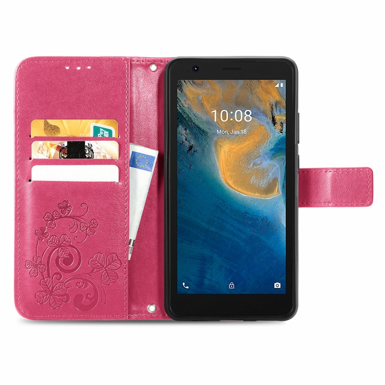 ART ZTE Blade A31 Lite FLOWERS sötét rózsaszín termék 2. képe