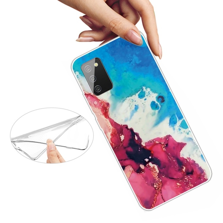 ART Szilikon borítás Samsung Galaxy A02s RED ÉS BLUE termék 2. képe
