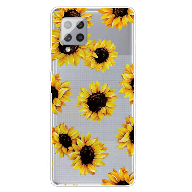 ART Szilikon huzat Samsung Galaxy A42 5G SUN FLOWER akciós termékkép 1