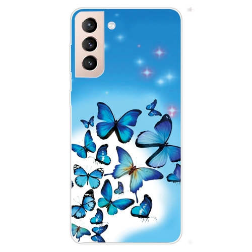 ART Szilikon borítás Samsung Galaxy S22 Plus 5G BLUE BUTTERFLY akciós termékkép 1