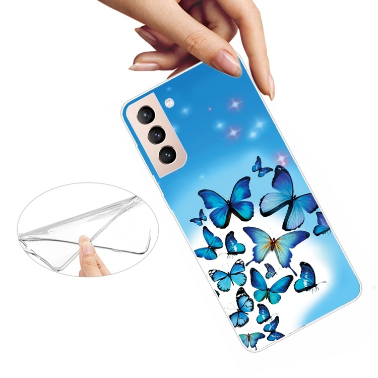 ART Szilikon borítás Samsung Galaxy S22 Plus 5G BLUE BUTTERFLY termék 2. képe