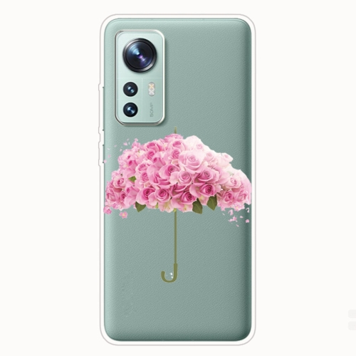 ART szilikon huzat Xiaomi 12 / Xiaomi 12X FLOWER ESERNYŐ akciós termékkép 1