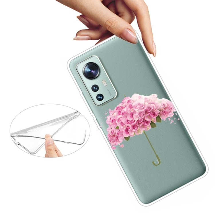 ART szilikon huzat Xiaomi 12 / Xiaomi 12X FLOWER ESERNYŐ termék 2. képe