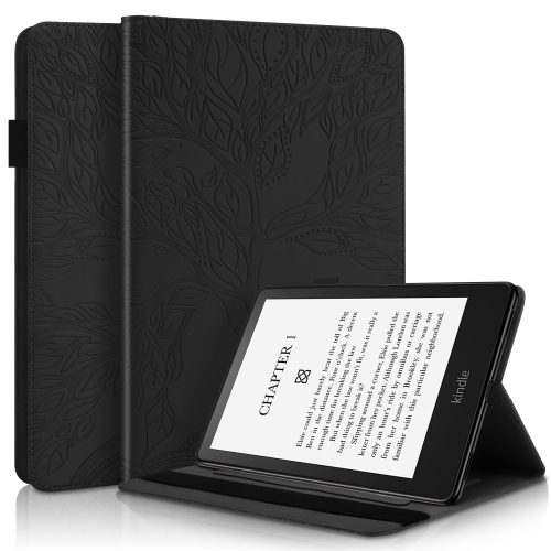 ART TREE Amazon Kindle Paperwhite 5 2021 fekete összecsukható tok akciós termékkép 1