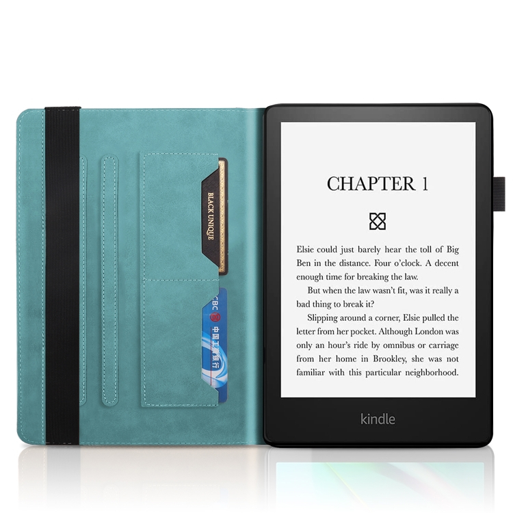 ART TREE Amazon Kindle Paperwhite 5 2021 kék összecsukható tok termék 2. képe