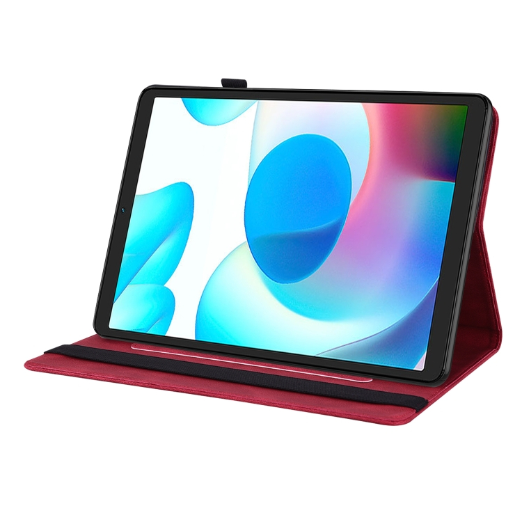 ART BUTTERFLY Flip tok Realme Pad Mini piros termék 2. képe