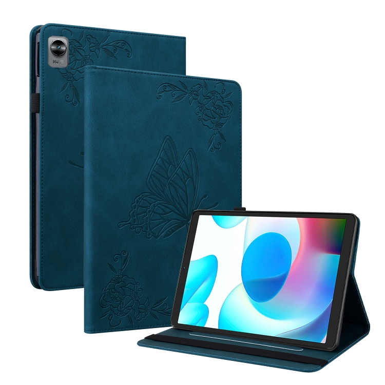 ART BUTTERFLY Flip tok Realme Pad Mini kék akciós termékkép 1