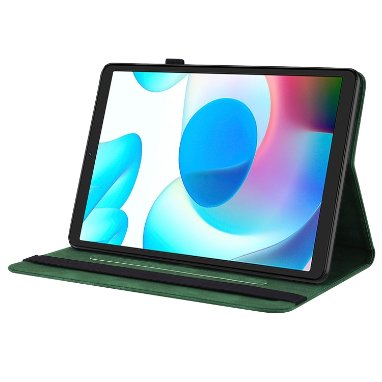 ART BUTTERFLY Flip tok Realme Pad Mini zöld termék 2. képe