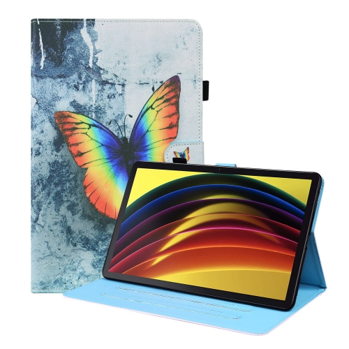 ART Lenovo Tab P11 / P11 5G / P11 Plus COLOR BUTTERFLY összecsukható borító akciós termékkép 1