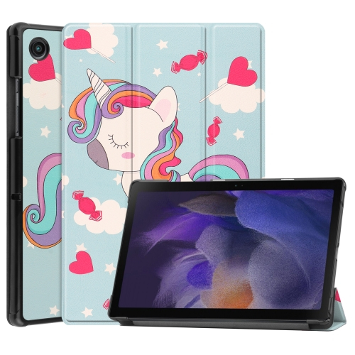 ART Samsung Galaxy Tab A8 kihajtható tok (SM-X205 / SM-X200) UNICORN akciós termékkép 1