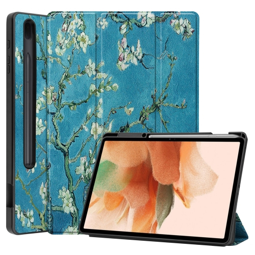 ART Samsung Galaxy Tab S8+ / S7+ / S7 FE APRICOT BLOSSOM akciós termékkép 1