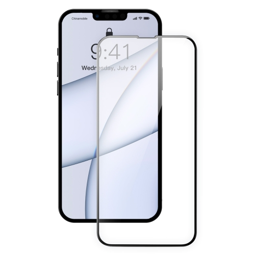 BASEUS 2x 3D Edzett üveg Apple iPhone 13 Pro Max fekete akciós termékkép 1