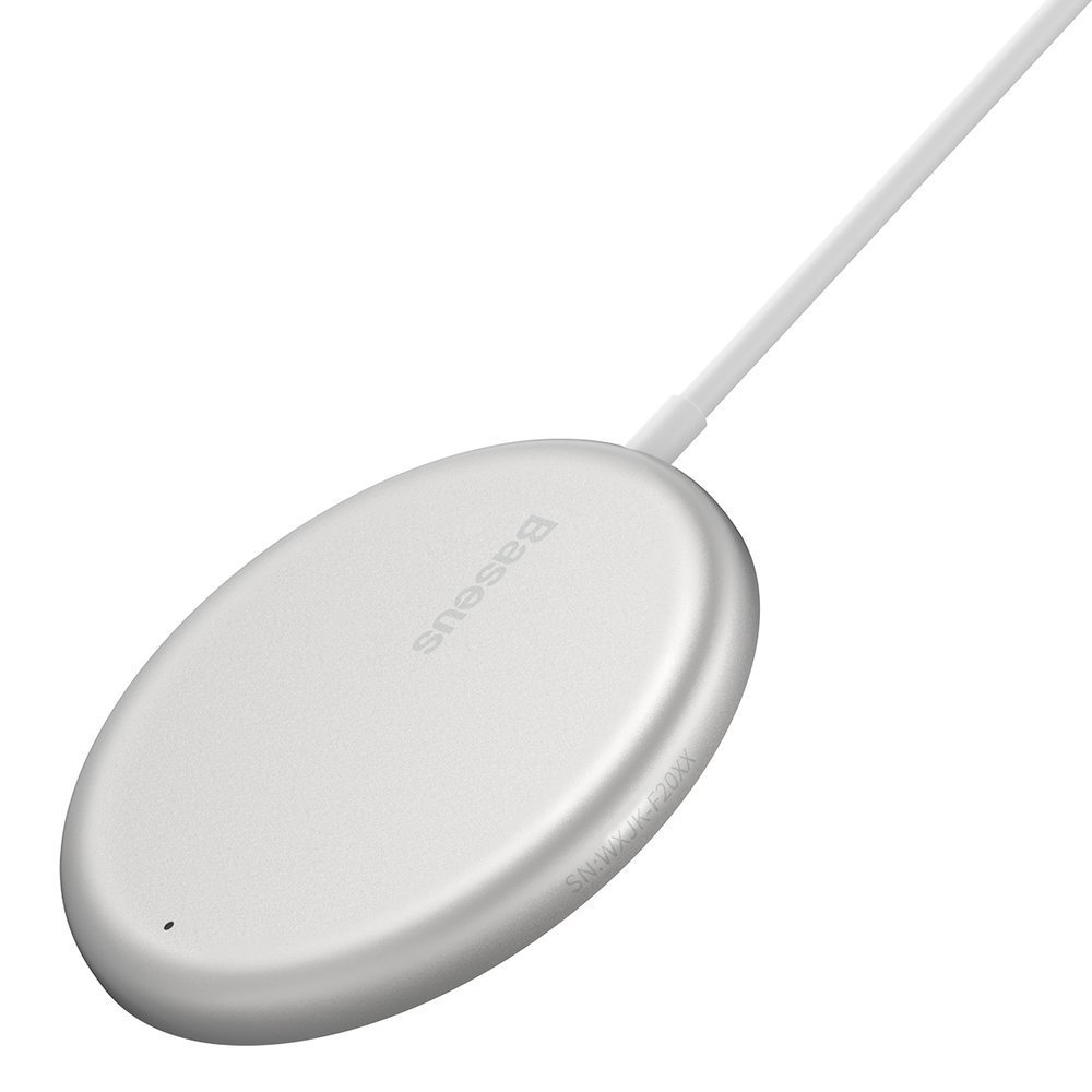 BASEUS MINI Vezeték nélküli töltő MagSafe támogatással 15W fehér termék 2. képe