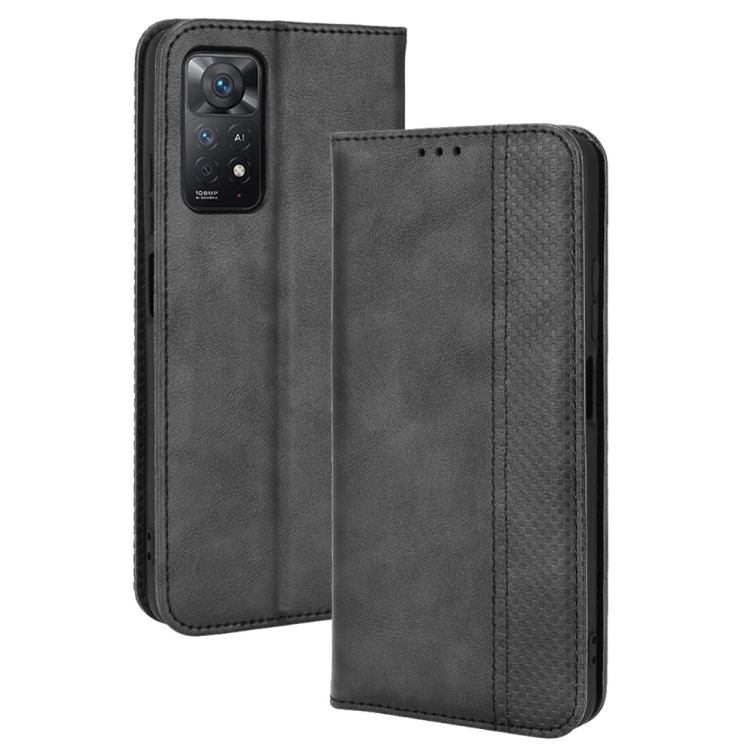 BUSINESS pénztárcahuzat Xiaomi Redmi Note 11 Pro 5G / Note 11 Pro fekete akciós termékkép 1