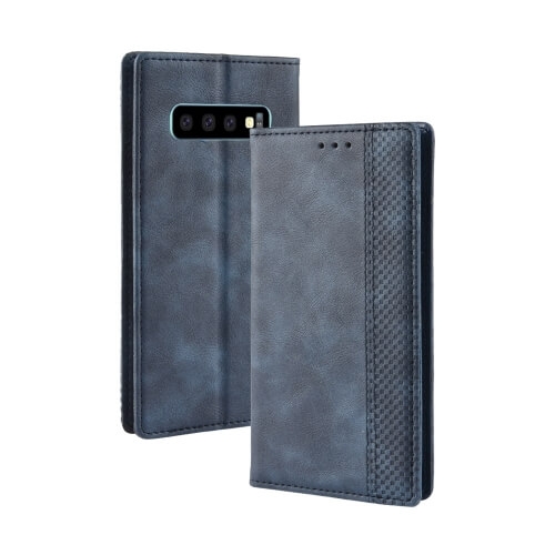 BUSINESS pénztárcavédő Samsung Galaxy S10 kék akciós termékkép 1