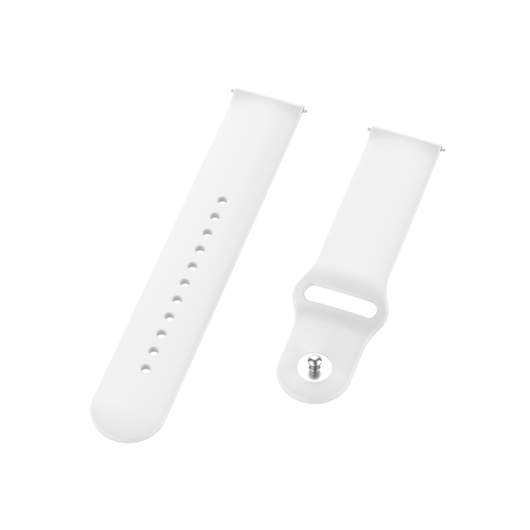 BUTTERFLY Szilikon szíj Garmin Vivoactive 4S / Vivomove 3S fehér termék 2. képe