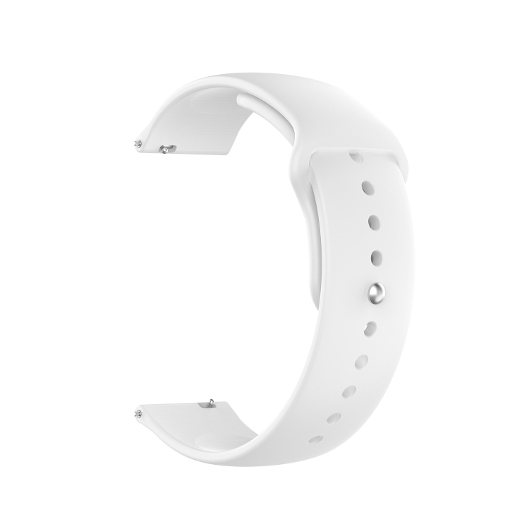 BUTTERFLY Szilikon szíj Garmin Vivoactive 4S / Vivomove 3S fehér akciós termékkép 1