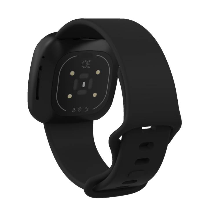 BUTTERFLY Szilikon pánt Fitbit Versa 3 / Fitbit Sense világoszöldhez termék 2. képe
