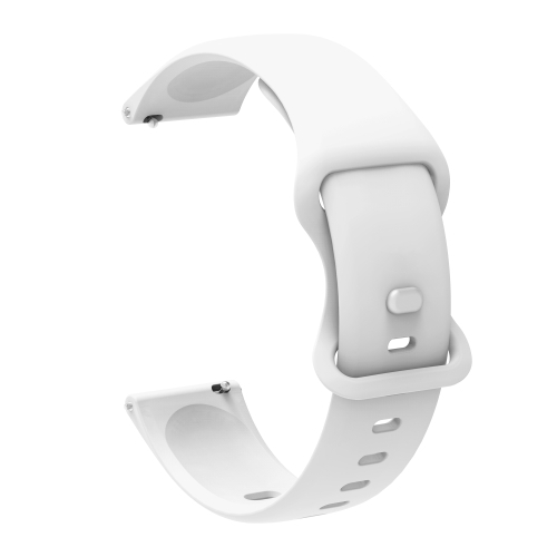 BUTTERFLY szilikon szíj Xiaomi Amazfit GTS 2 / GTS 2e / GTS 2 Mini 20mm fehér termék 2. képe