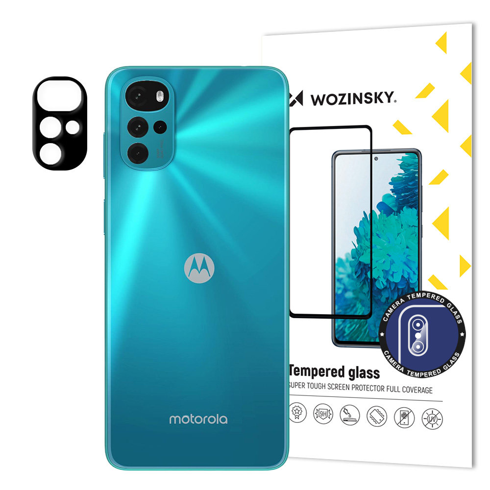 WOZINSKY FULL COVER Üveg Motorola Moto G22 kamerához akciós termékkép 1