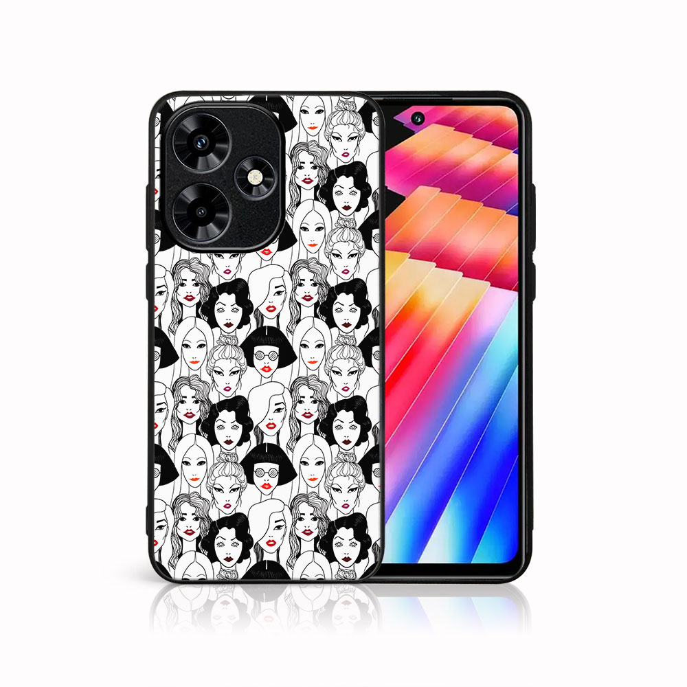 MY ART Védőburkolat Infinixhez Hot 30 RÚZS (174) akciós termékkép 1